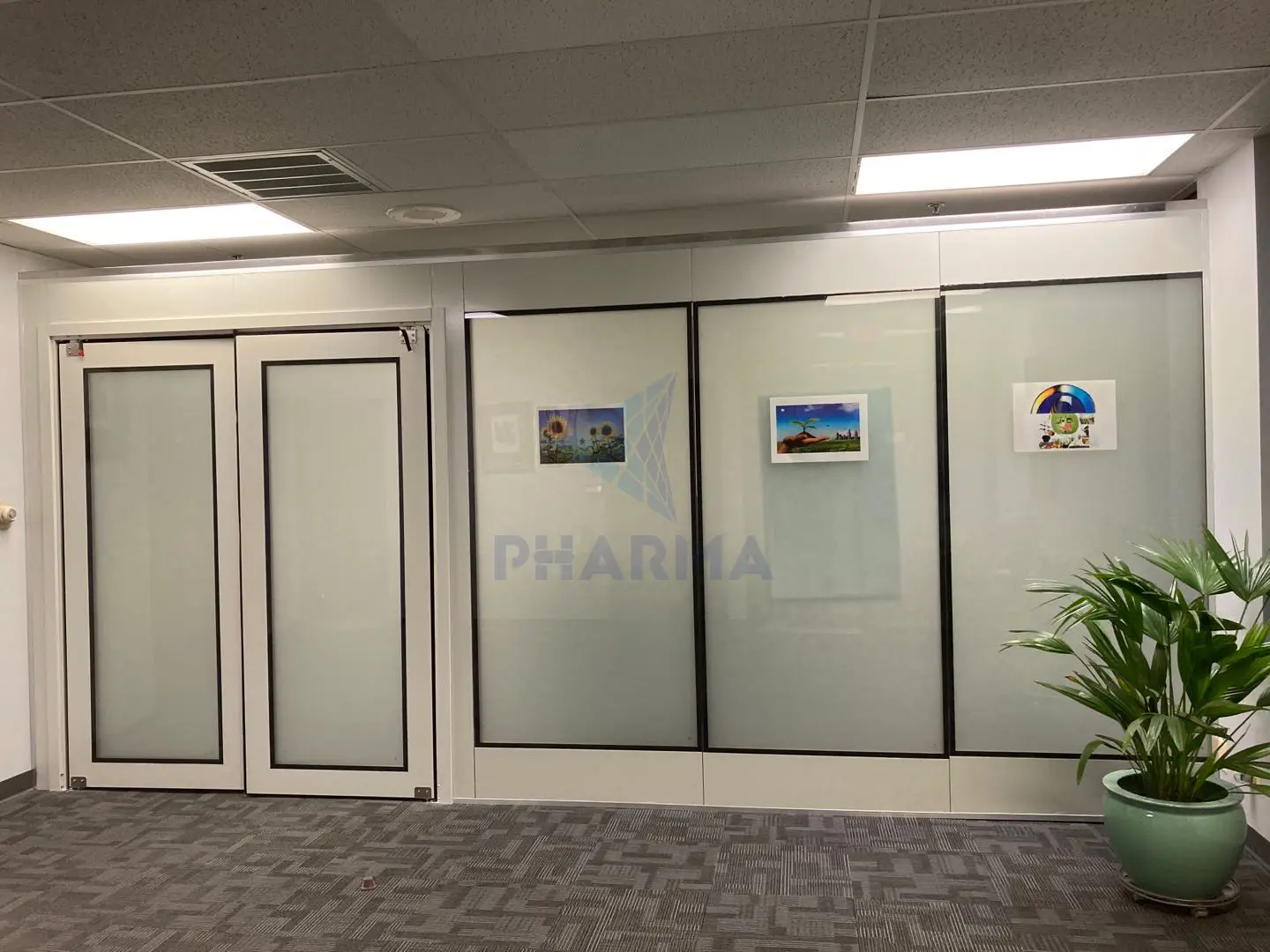 painel para sala limpa chuveiro de ar modular Sala Limpa2 5