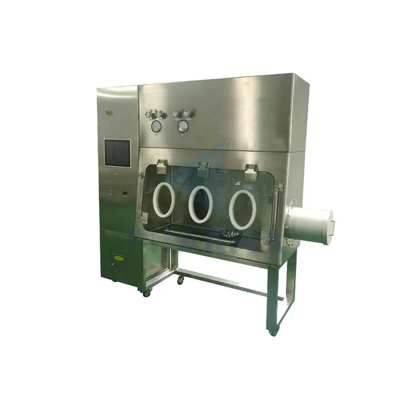 Aislador de prueba de esterilidad de estructura Aislador de prueba esterilizado/aséptico/sistema de aislamiento con caja de paso VHP 4