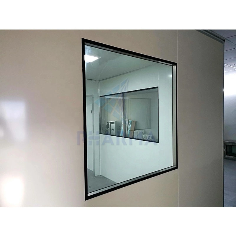 Aluminium Double Glazed Tempered Safety Glass Window Medical Cleanroom Window Double Glazing Window 1