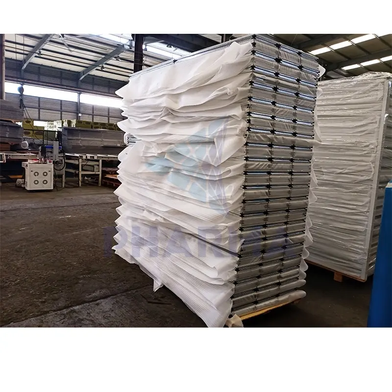 Panneaux muraux sandwich modulaires en polyuréthane de construction 5