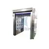 Reinraum-große Edelstahl-304-Schiebetür/PVC-Rolltür-Frachtluftdusche 3