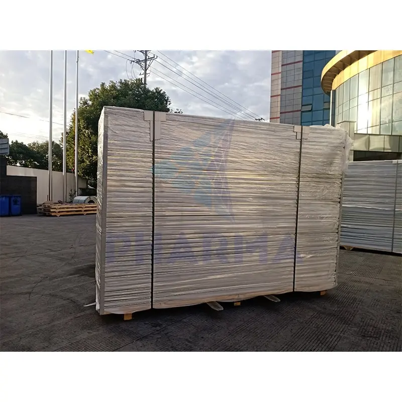 El panel sándwich de acero plano del color blanco de la espuma de poliestireno del aislamiento EPS para el techo 1