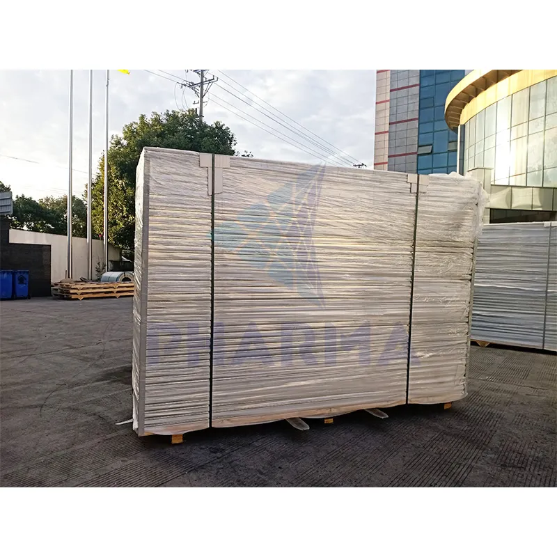 El panel sándwich de acero plano del color blanco de la espuma de poliestireno del aislamiento EPS para el techo 6
