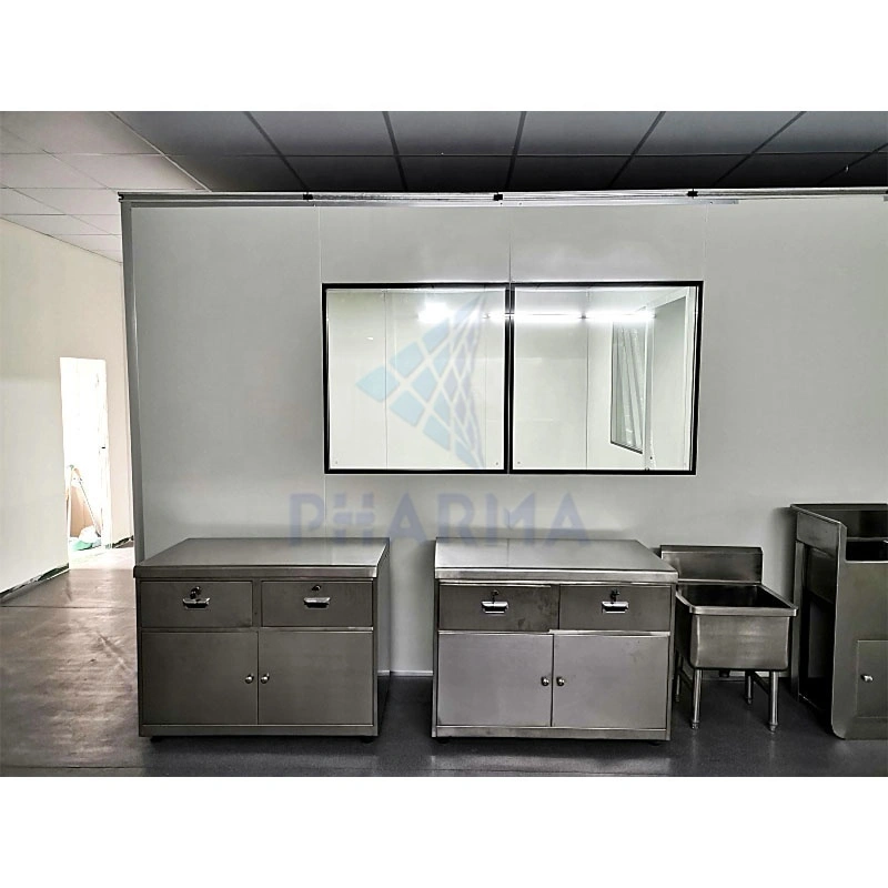 GMP Pharmaceutical Cleanroom Turnkey Project Food clean room Window Double Glazing Window 1