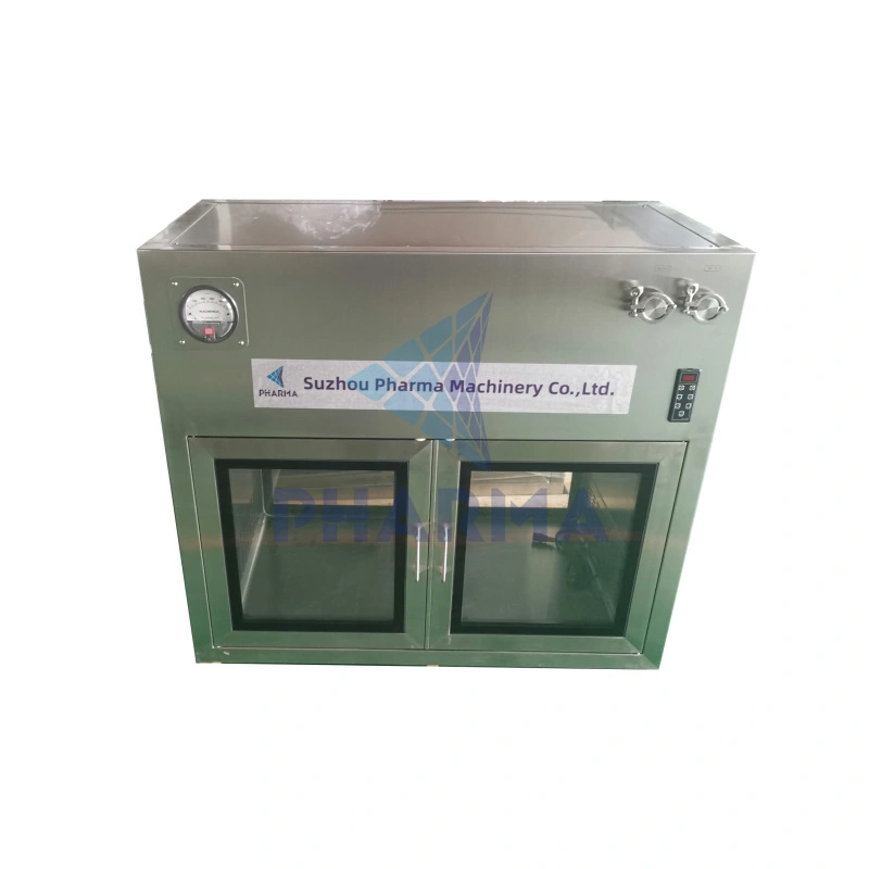 Clean Room Mechanical/Electrical Interlock Dynamic Pass Box with Laminar Flow 1