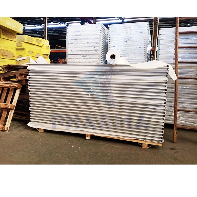 50mm 75mm High Quality Fireproof Sandwich Ceiling Panel For Prefab House/Factory/Warehouse 1