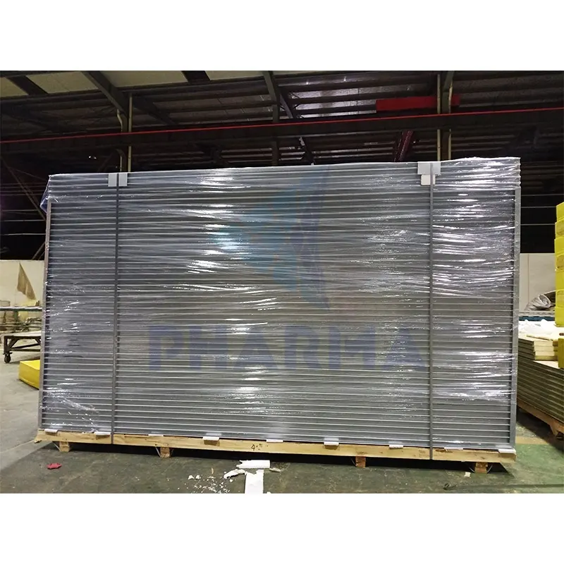 Painel de teto sanduíche à prova de fogo de alta qualidade de 50 mm 75 mm para casa pré-fabricada/fábrica/armazém 4