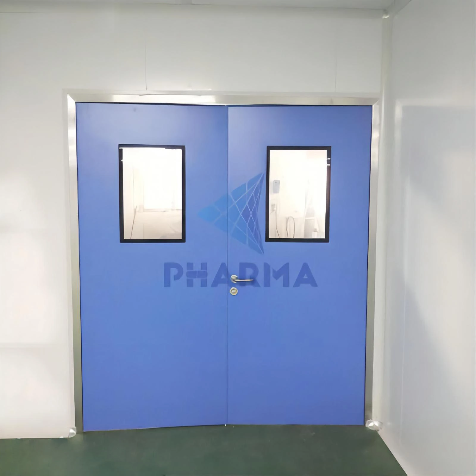 Gmp Standard Pharmaceutical Aluminium Clean Room Entry Door Medical Clean Room Swing Door 1