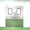 Puertas de seguridad resistentes al fuego Puerta batiente para sala limpia médica 2