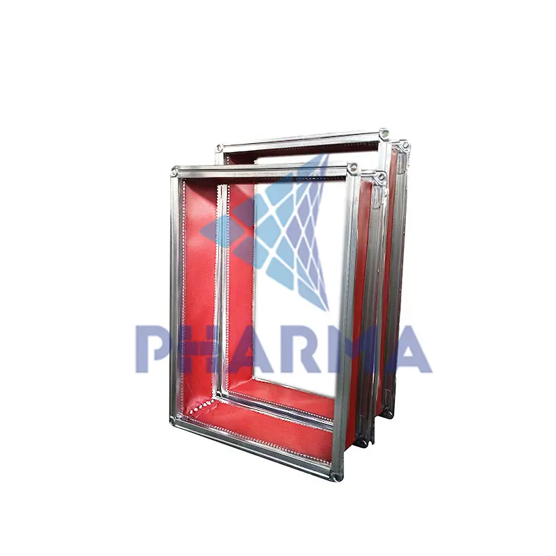 Conducto de aire personalizado para sala blanca con brida 6