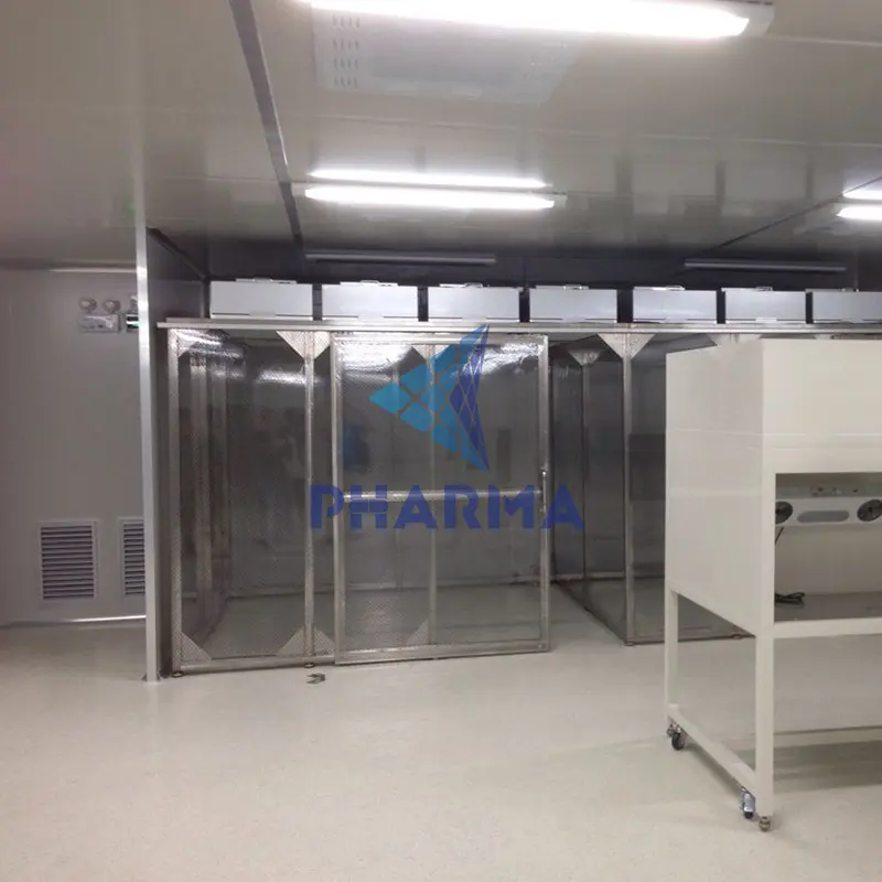 Salle blanche personnalisée de récupération de données à parois souples2 1