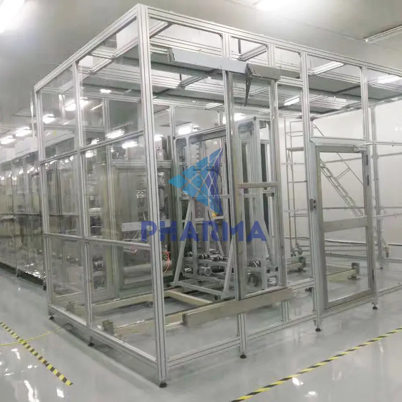 Salle blanche personnalisée de récupération de données à parois souples2 2