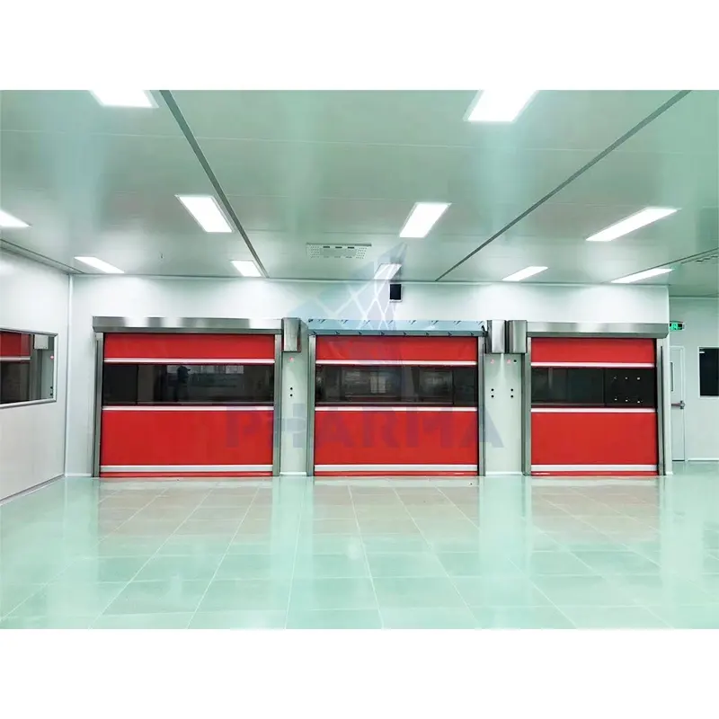 غرفة نظيفة معيارية مخصصة ISO 7 Class 10000 بمستويات مختلفة 2