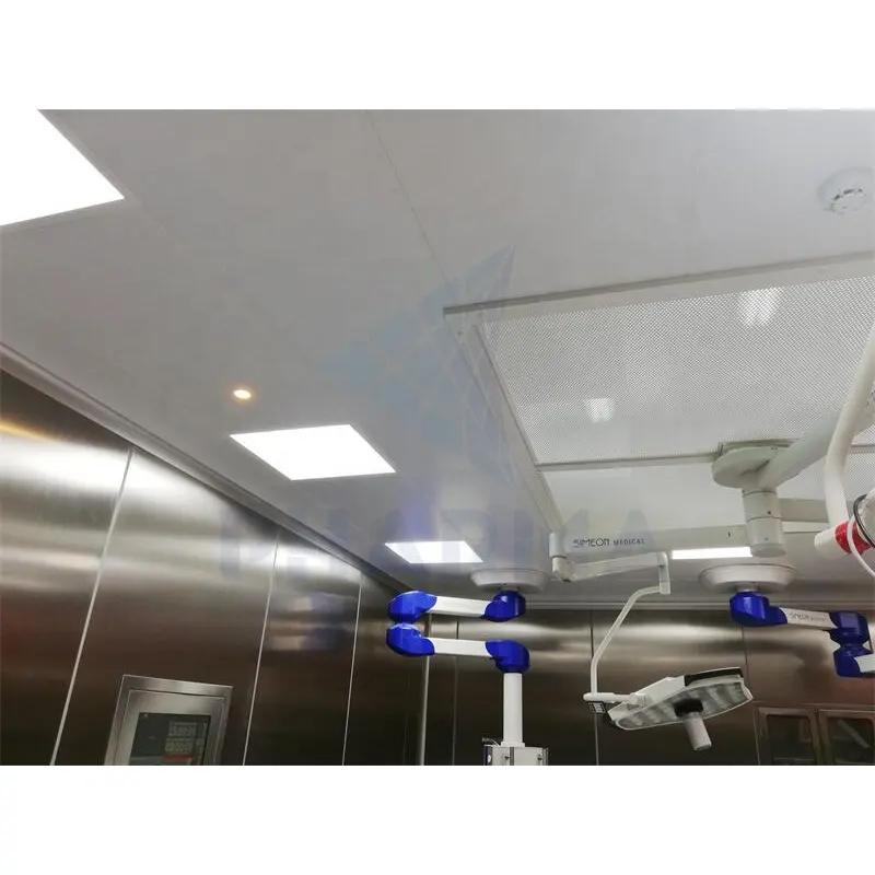 Sala limpa personalizada de design livre padrão GMP/sala limpa modular1 6