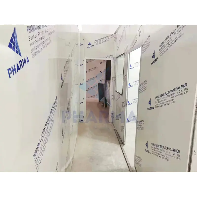 ISO8 Modular Clean Room For Filling Distillation Equipment2 3