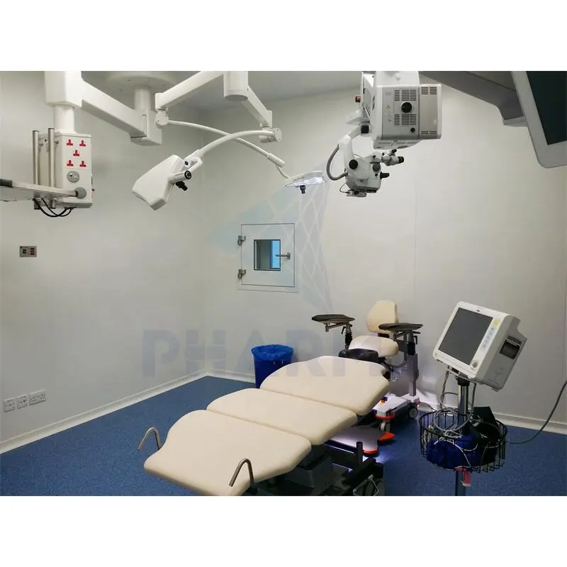 Easy installation class 10000 clean room with I.V infusion production line machine1 6