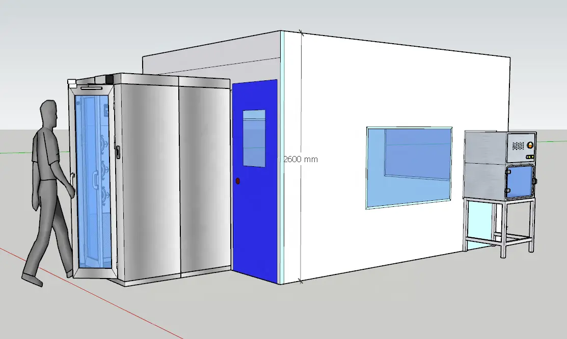 Modular Type Soft  Soft Wall Clean Rooms 2