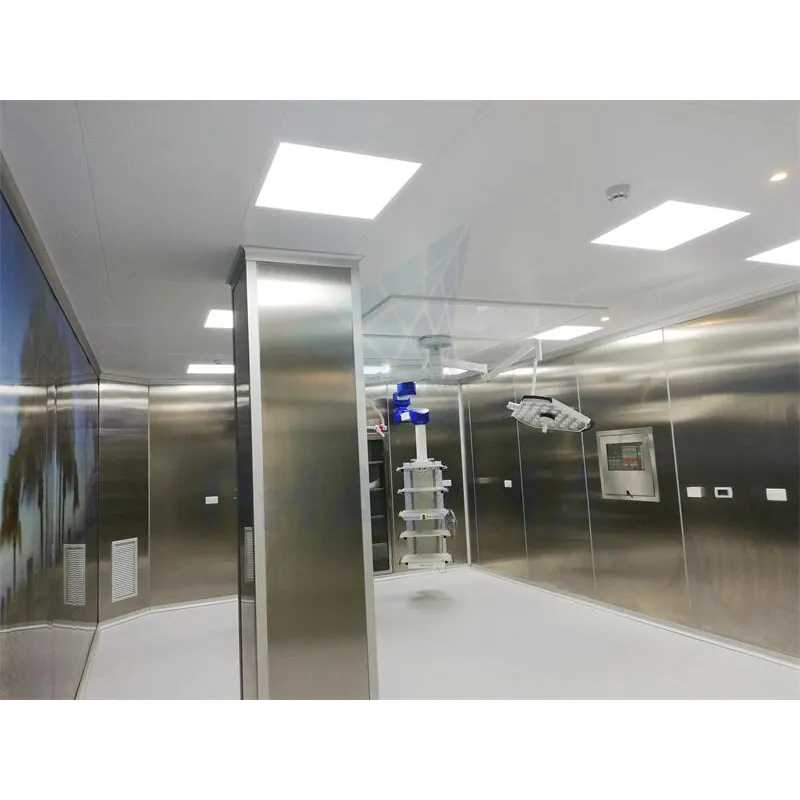 Sala limpa modular pré-fabricada de sala limpa/sala limpa de hospital de montagem de produto de alta precisão 2