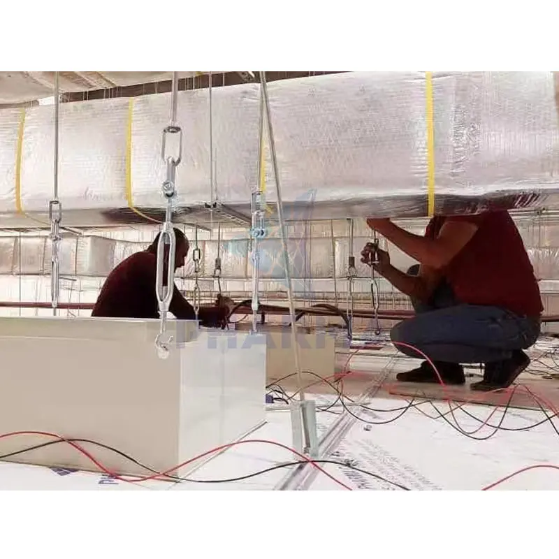 Projet de salle blanche modulaire préfabriquée, salle blanche ISO 5 classe 10000 1