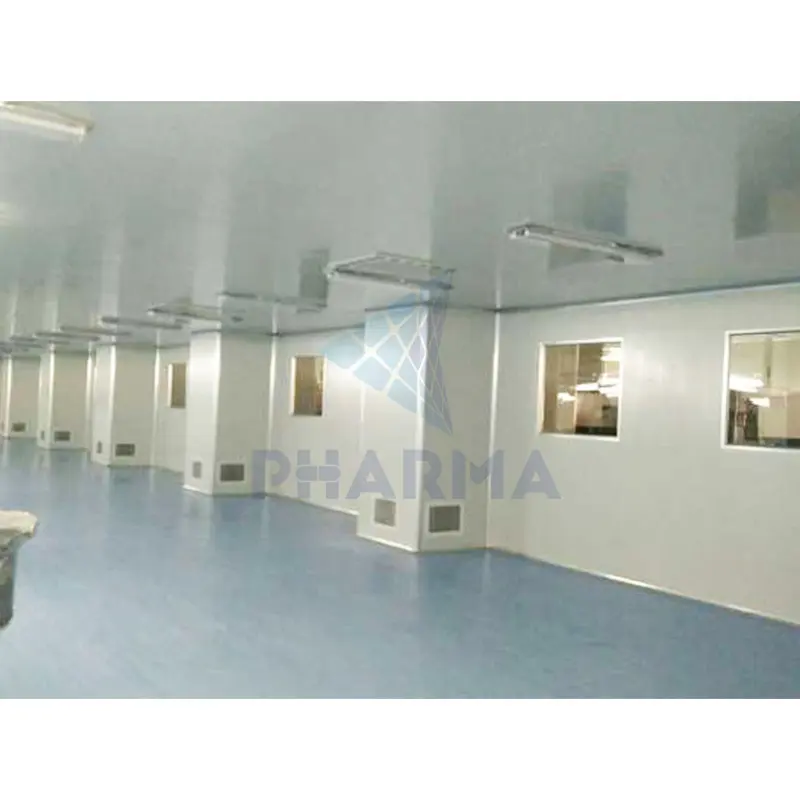 Sala limpia estándar ISO de purificación de sala blanca de fábrica personalizada 4