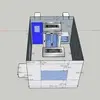 Tragbarer, modular aufgebauter, anpassbarer Reinraum für Labore1 6
