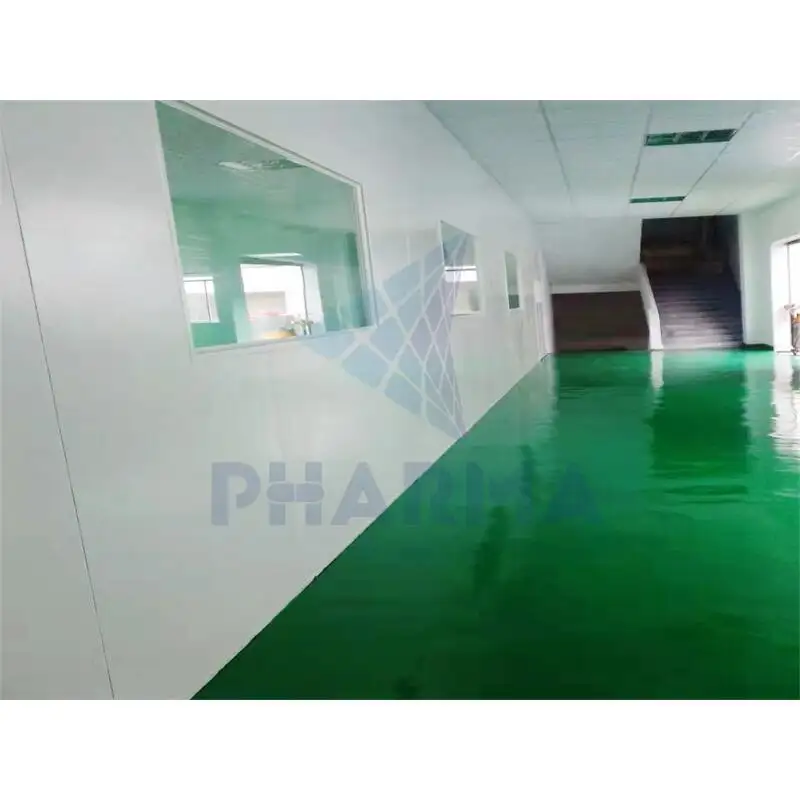 Salle blanche modulaire personnalisée avec unité de filtre à ventilateur 3