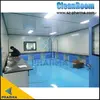 Túnel de ducha de aire con puerta corrediza automática para sala limpia sin polvo 6