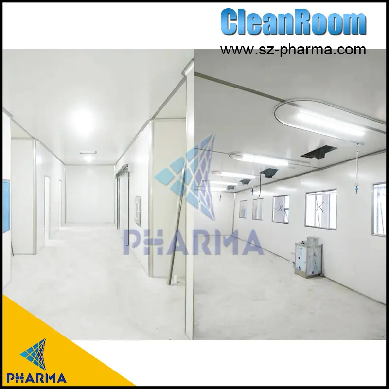 Sala limpa Airshower com janela de transferência de bloqueio1 1