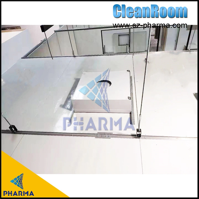 Auto-Sliding Door Air Shower Tunnel For Dust Free Clean Room 1