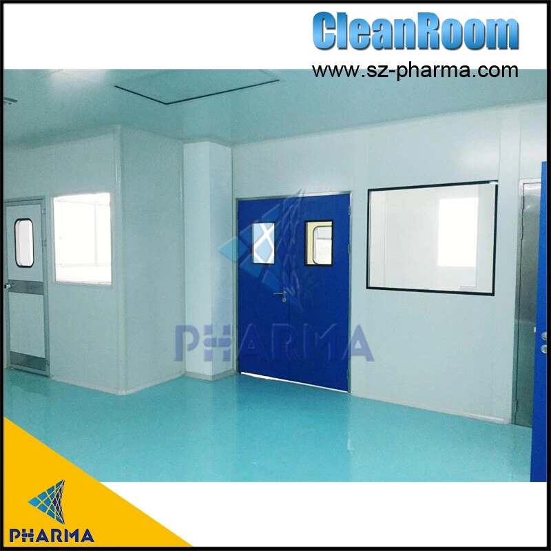 Cabine de sala limpa com tampa de fluxo laminar Classe 100 1