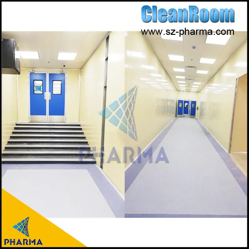 Sala limpa modular certificada ISO 14644-1 classe 10000 6