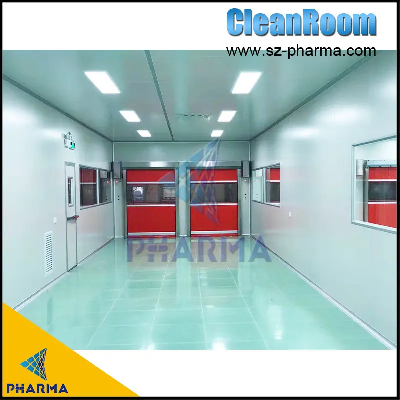 Sala limpa Airshower com janela de transferência de bloqueio1 3