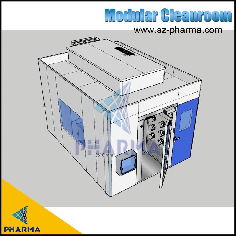Clean rooms pharmaceutical container modular laboratory gmp clean room dust free working room 1