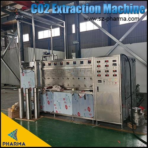 Machine d'extraction d'huile de co2 supercritique d'huile de chanvre SUS 316 50L 1