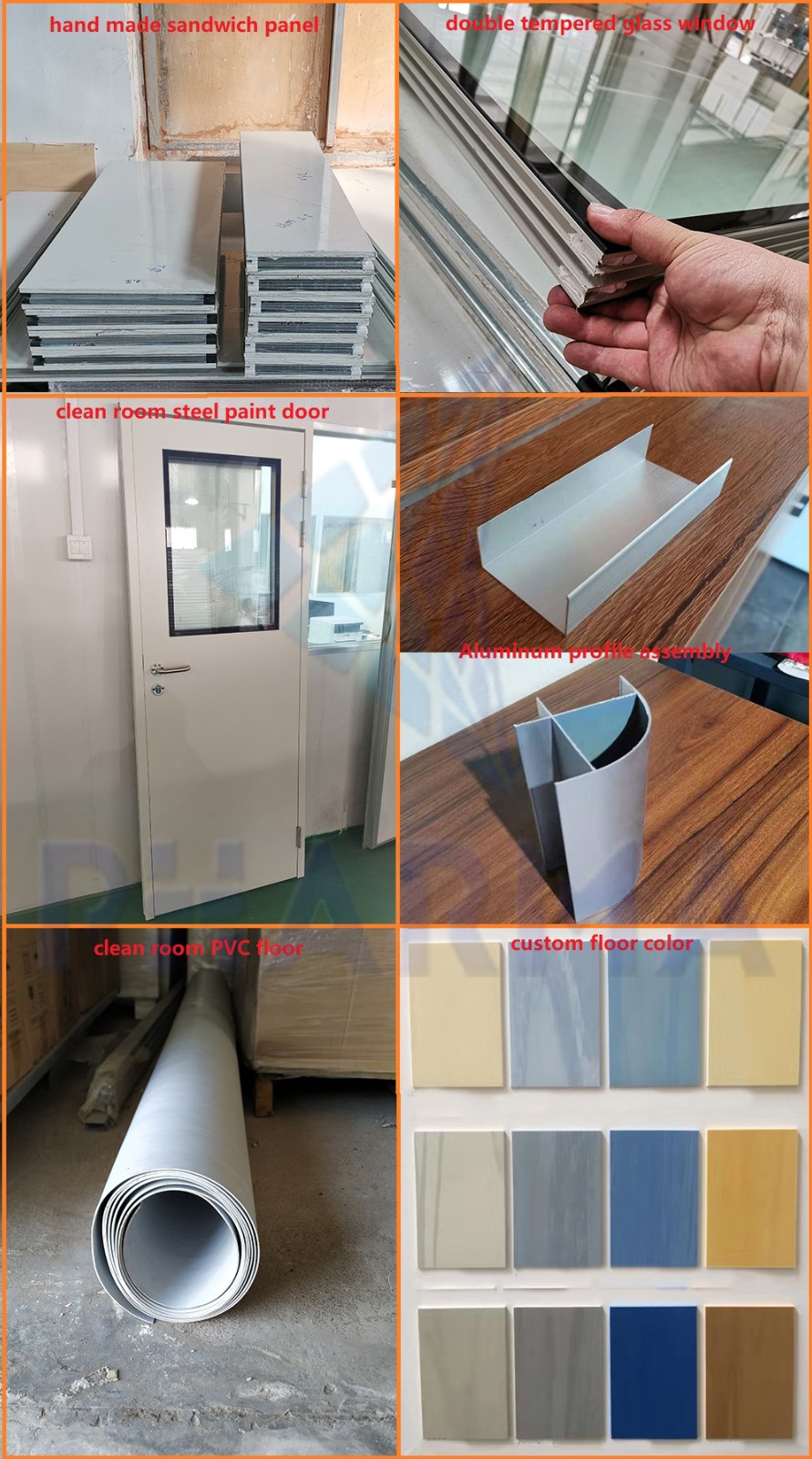 product-PHARMA-iso 8 class 100000 modular cleanroom-img-1