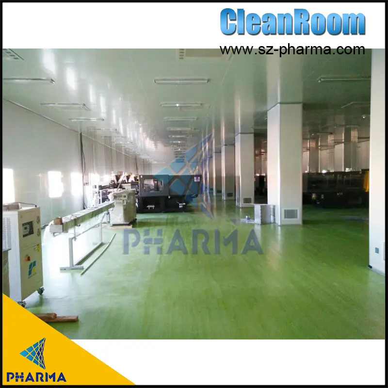 Salle blanche de qualité ISO6 avec équipement d'unité de filtre à ventilateur utilisé dans les usines de cosmétiques/aliments OEM de Chine-PHARMA 1