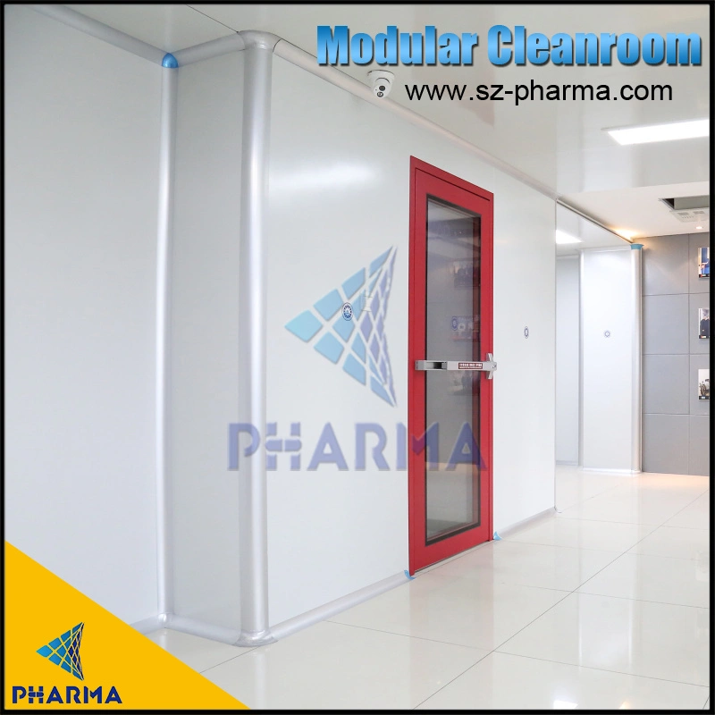 Airshower Clean Room With Interlock Transfer Window Clean Room 1