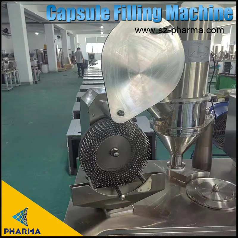 Semi Automatic Pharmaceutical Powder Pill  Capsule Filling Encapsulation Machine 4