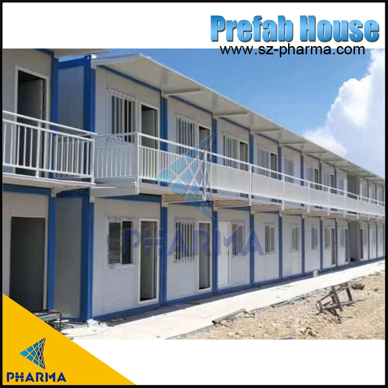Pequeña casa prefabricada de contenedores/casa de paneles sándwich2 1