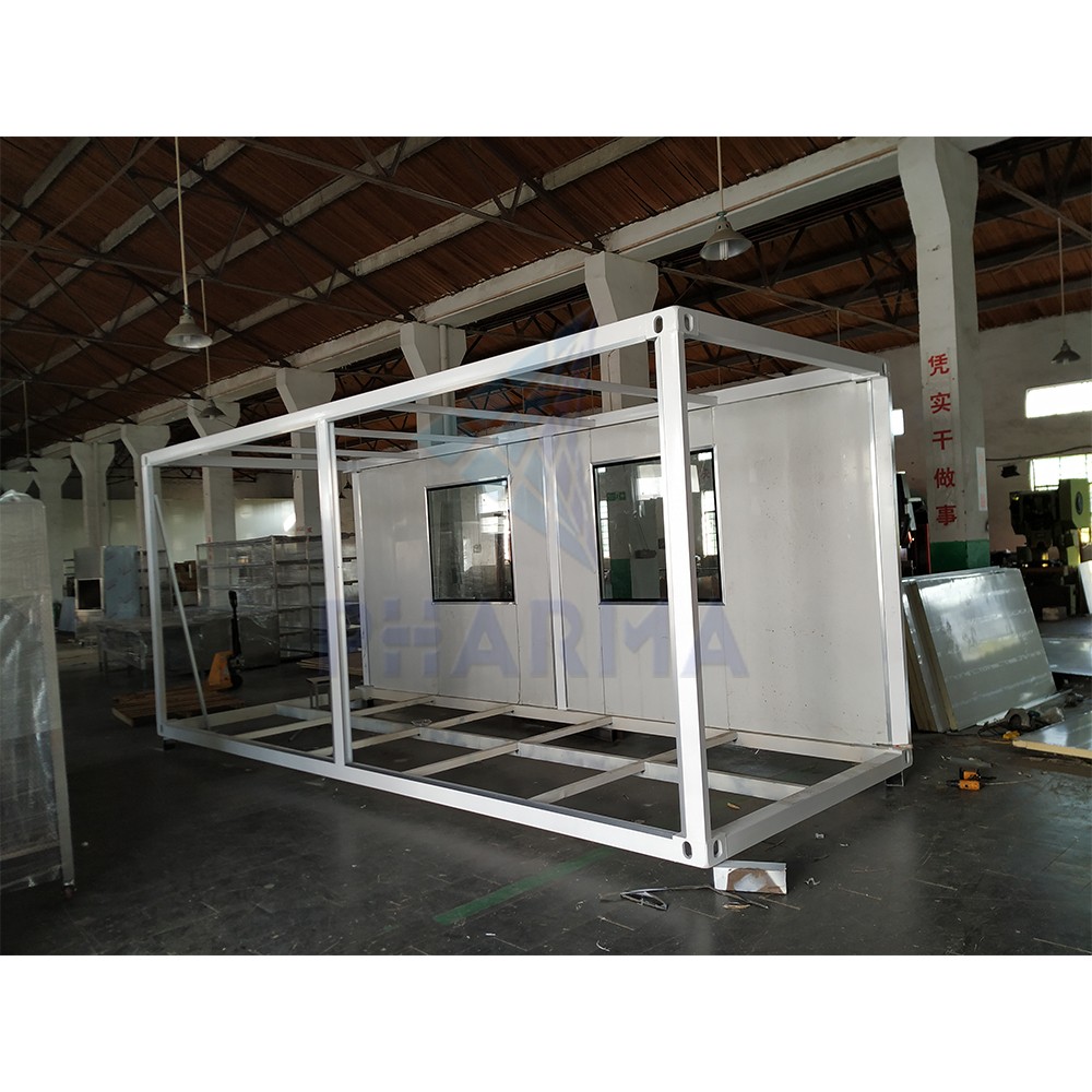 product-keeping warm100mm thickness polyurethane sandwich panel prefab house for Winter in Europe-PH