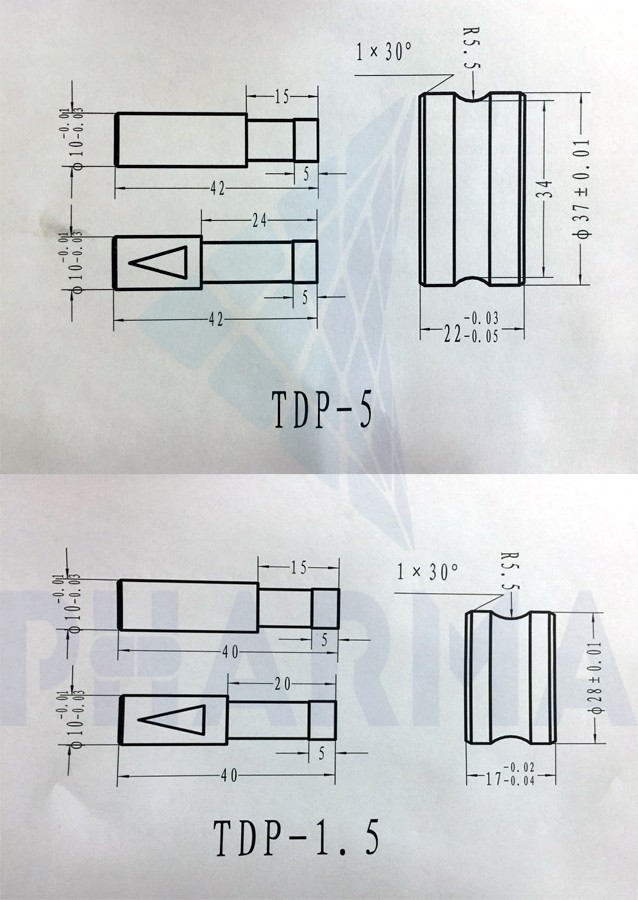 product-3D customize pattern fast free shipping tablet press machine punch and die candy mold-PHARMA