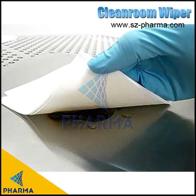 Lingettes de salle blanche en microfibre d'essuie-glace pour salle blanche pour salle blanche Class100-1000 2