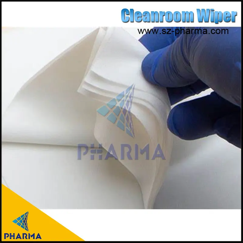 Polyester 4*4 Reinraumtücher Klasse 100-1000 Reinraumwischer für Halbleiter 5
