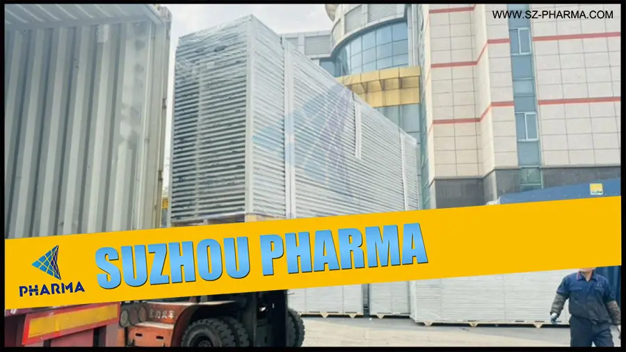 PHARMA CLEAN-Livraison de panneaux sandwich de haute qualité au Congo