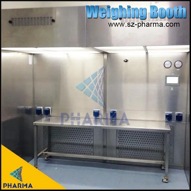 Sala de pesagem de oficina de processamento de alimentos padrão ISO GMP 2