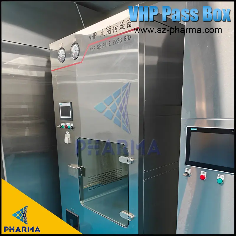 صندوق تمرير بيروكسيد الهيدروجين البخاري للغرفة النظيفة، صندوق مرور VHP Passbox الإلكتروني 2