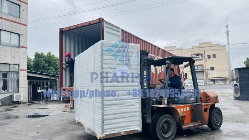 Suzhou Pharma Machinery Entrega continua en octubre 4