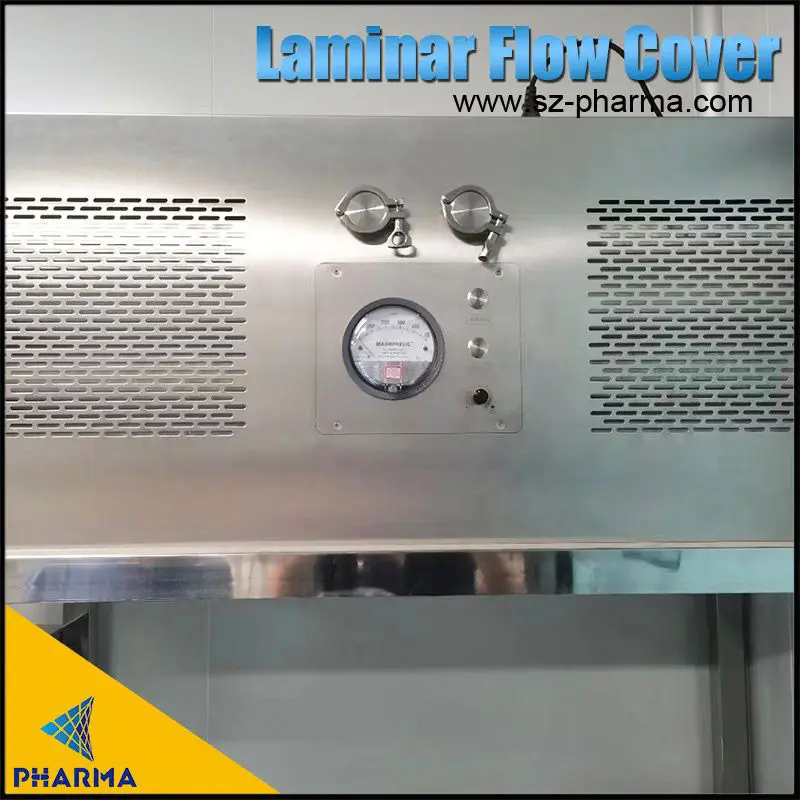 Hotte aseptique à flux laminaire pour le remplissage injectable de flacons et de seringues 5