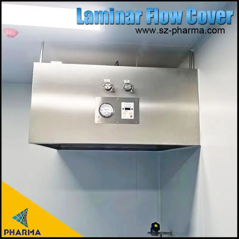 Hotte aseptique à flux laminaire pour le remplissage injectable de flacons et de seringues 3
