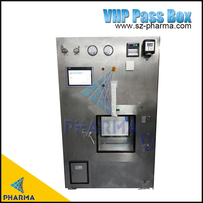 صندوق تمرير بيروكسيد الهيدروجين البخاري للغرفة النظيفة، صندوق مرور VHP Passbox الإلكتروني 3
